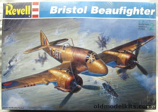 Revell 1/32 Bristol Beaufighter - Day Fighter Version - Bagged, 4660 plastic model kit